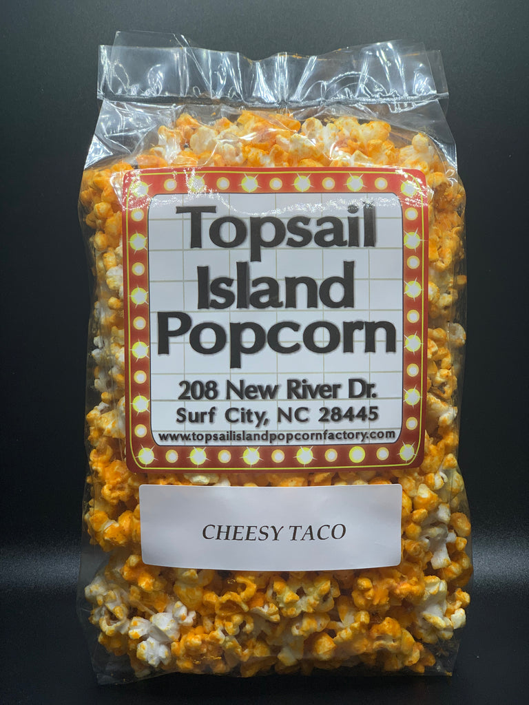 CHEESY TACO Topsail Island Popcorn Factory